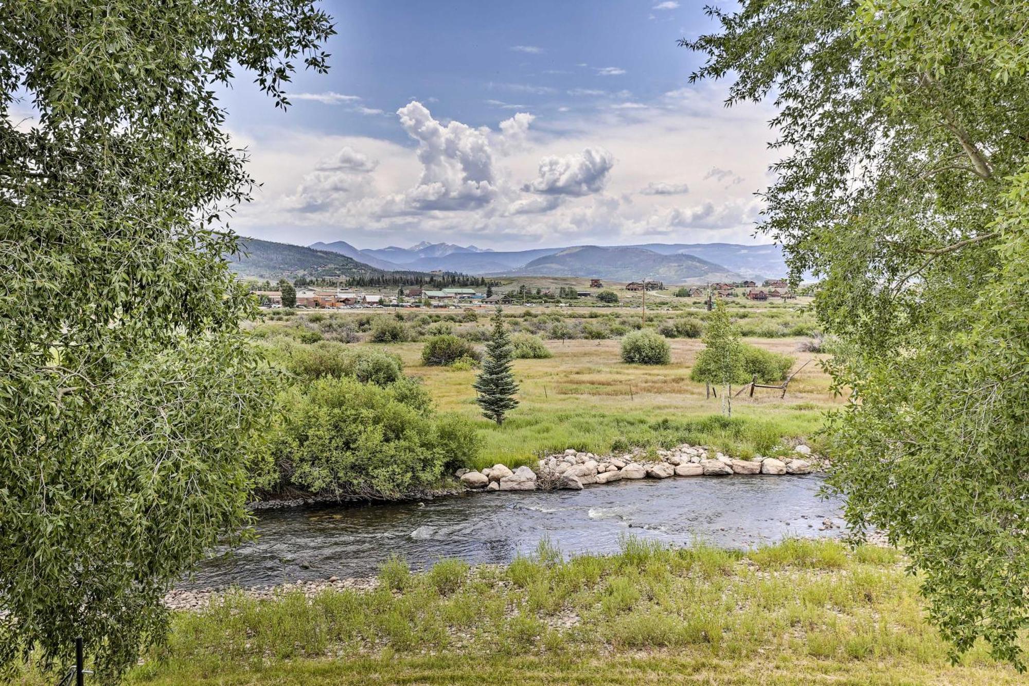 Riverfront Cabin About 4 Mi To Granby Ranch! מראה חיצוני תמונה